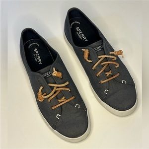 Sperry Top Sider Canvas Sneakers Size 9